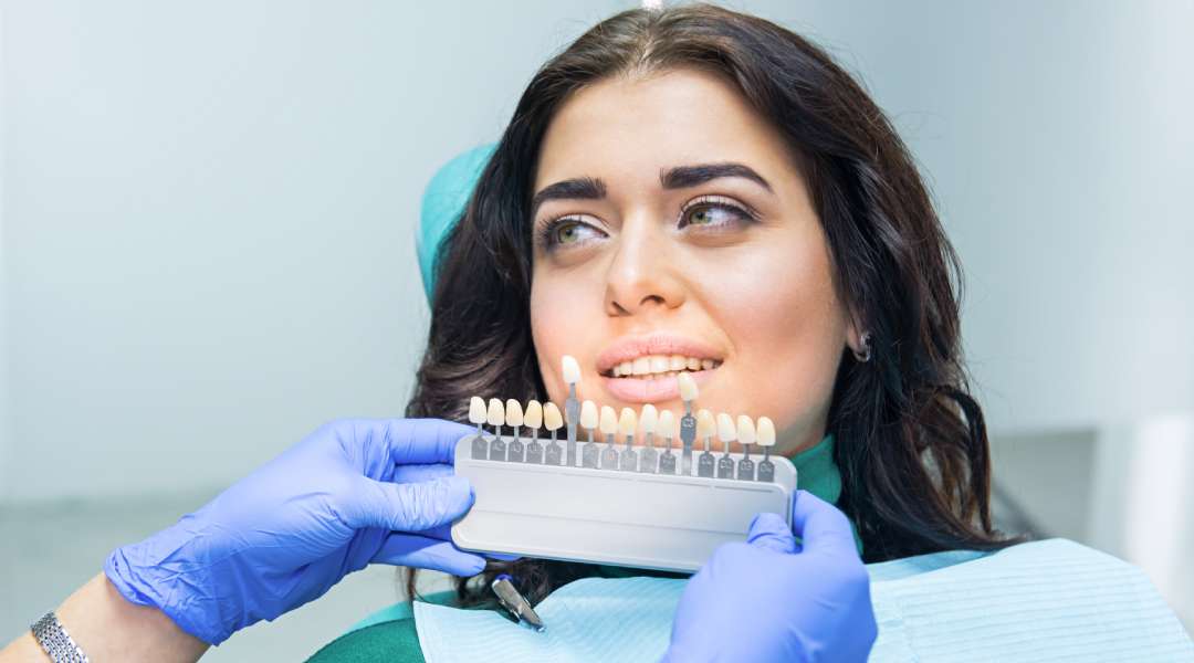 dental crown placement