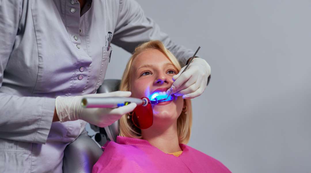 teeth whitening treatment