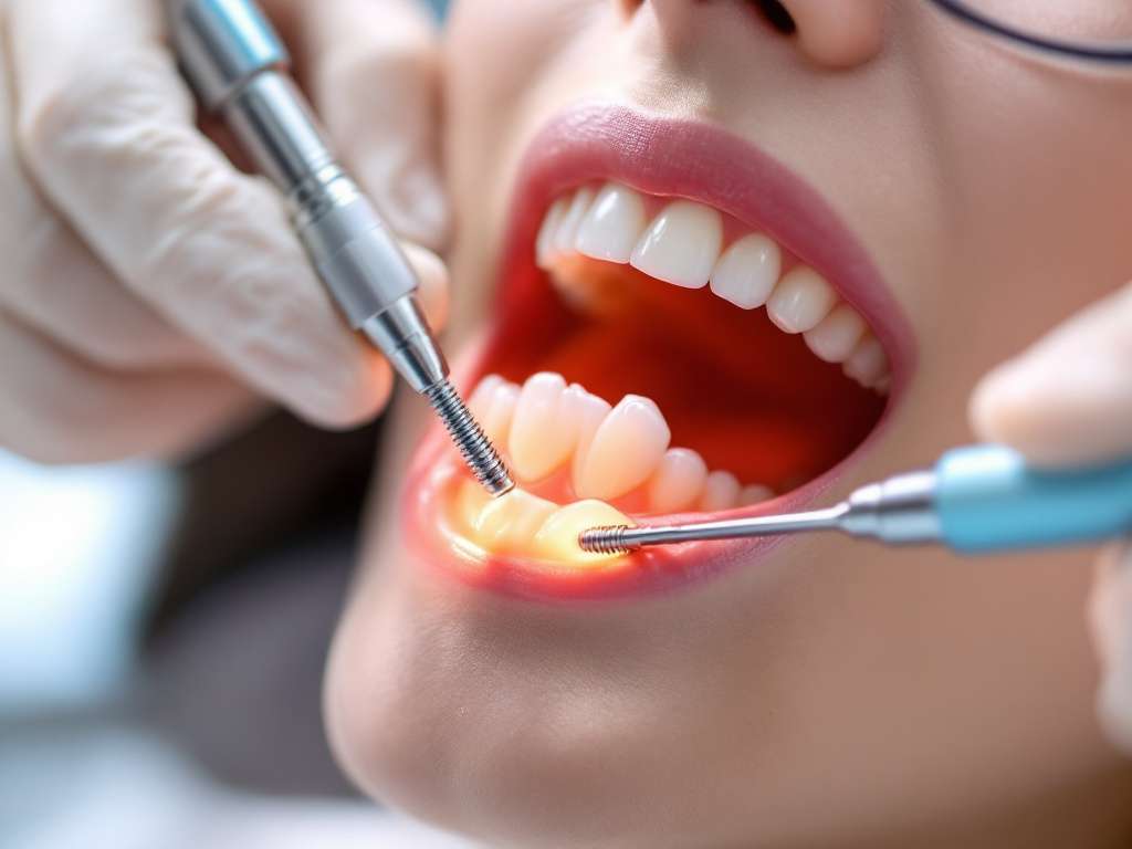 implant crown placement